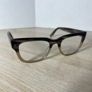 Barton Perreira STO STAX Eyeglasses Smoke Gray Gradient Japan Frames 50-21-148